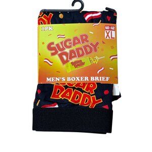Sugar Daddy Boxer Briefs XL Men Funny Graphic Novelty Underwear Dad Gift
